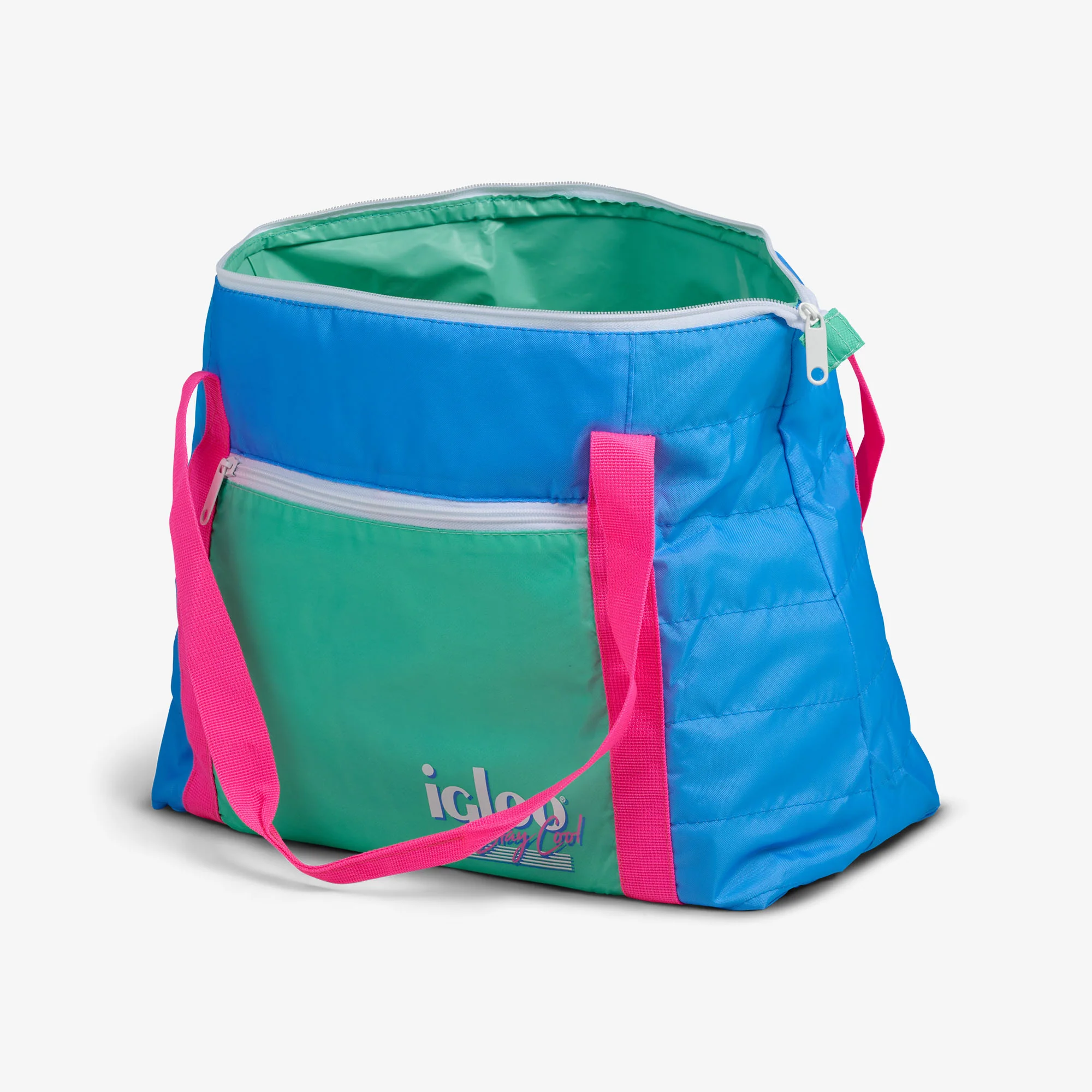 Retro Packable Puffer 20-Can Cooler Bag - Image 13