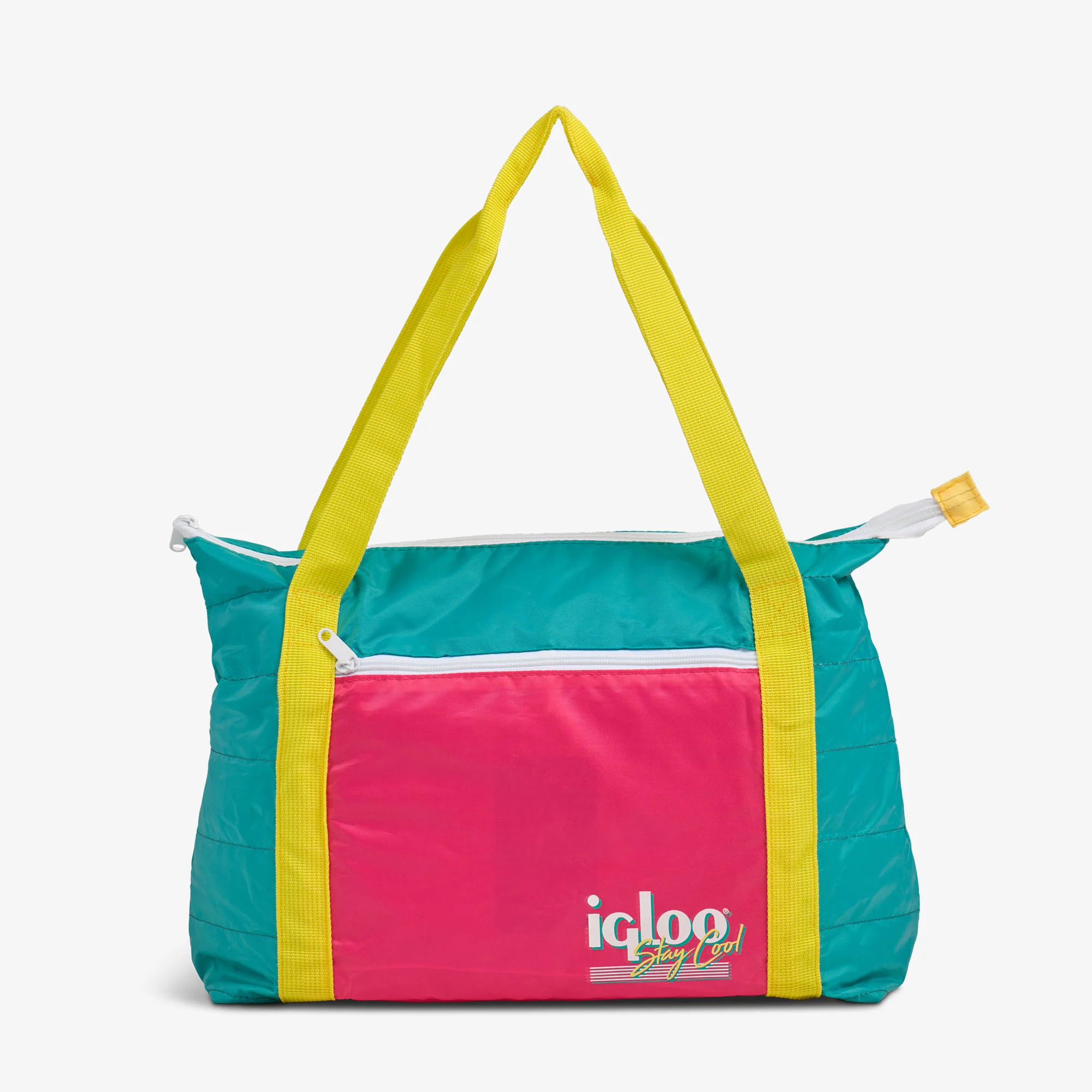 Retro Packable Puffer 20-Can Cooler Bag - Image 21