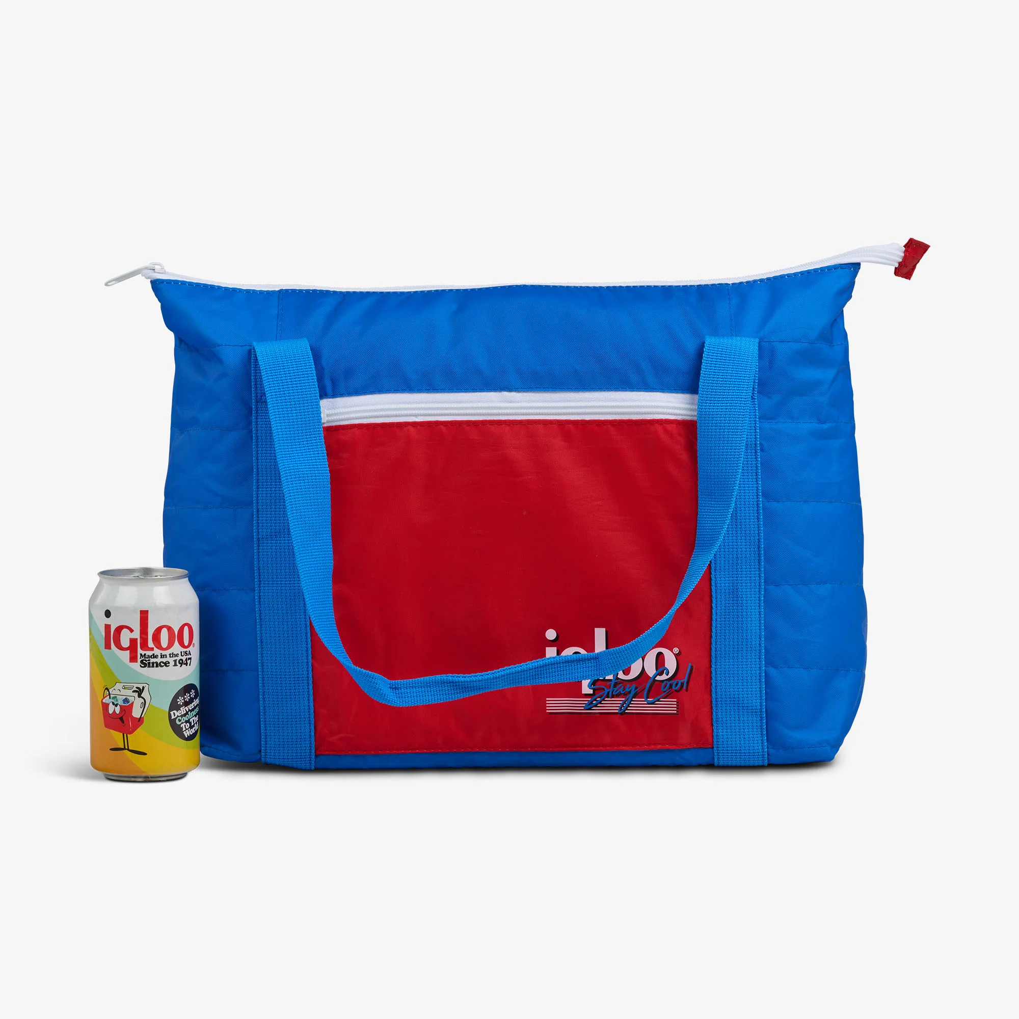 Retro Packable Puffer 20-Can Cooler Bag - Image 30