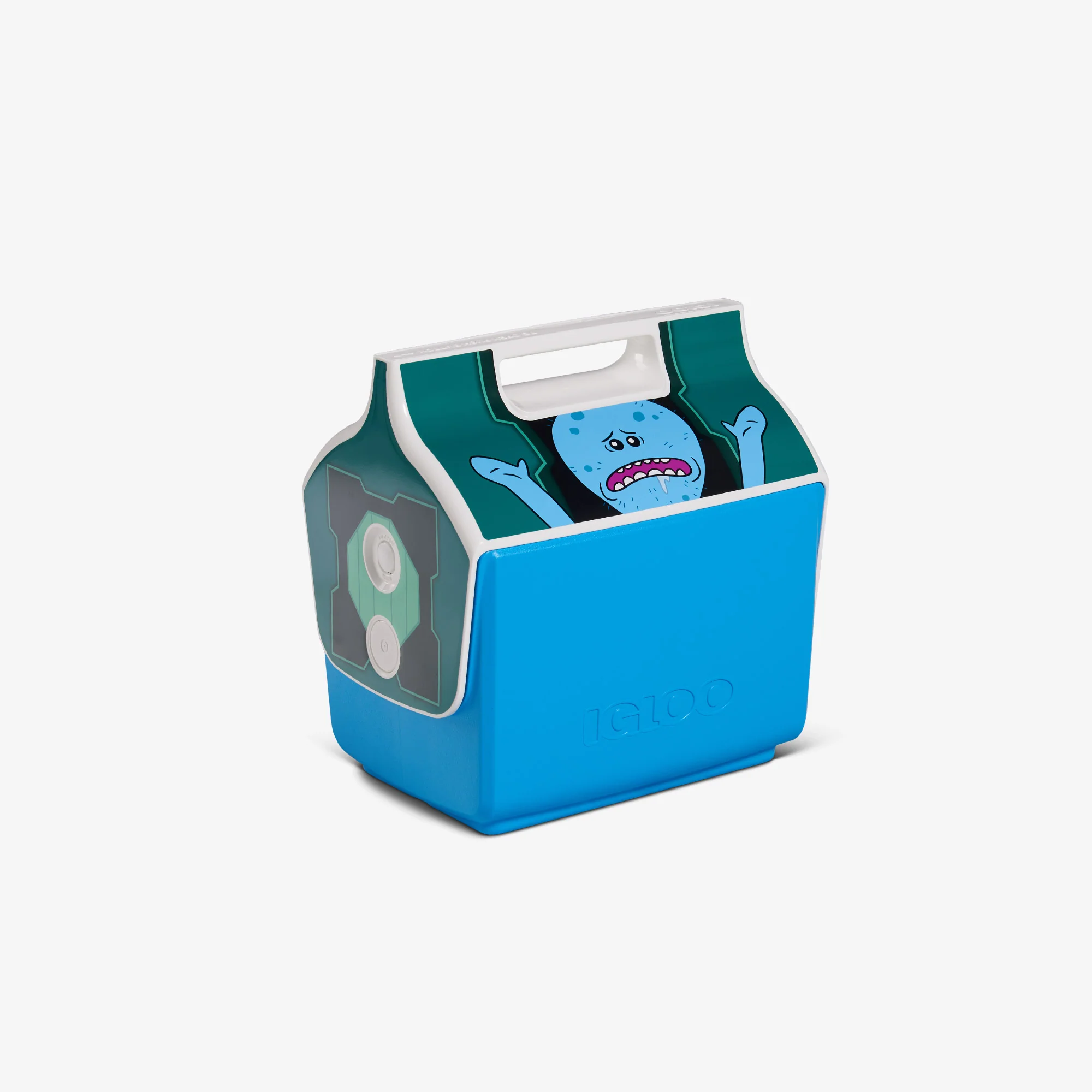 Rick and Morty Mr. Meeseeks Box Little Playmate 7 Qt Cooler - Image 4